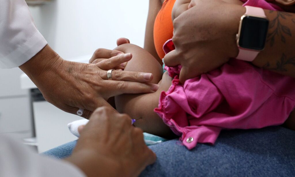 Cobertura vacinal infantil fica abaixo da meta em Joinville