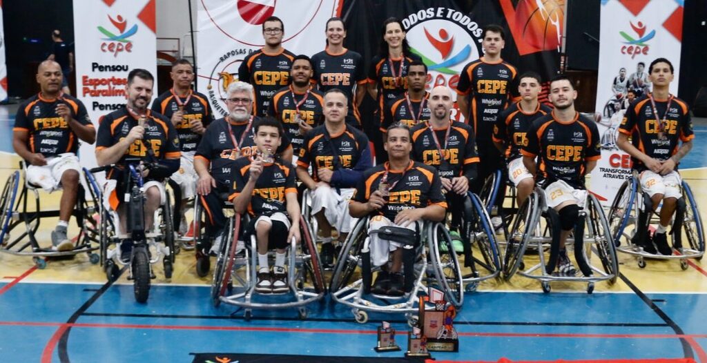 CEPE/SESporte é octacampeonato catarinense de basquetebol em cadeira de rodas