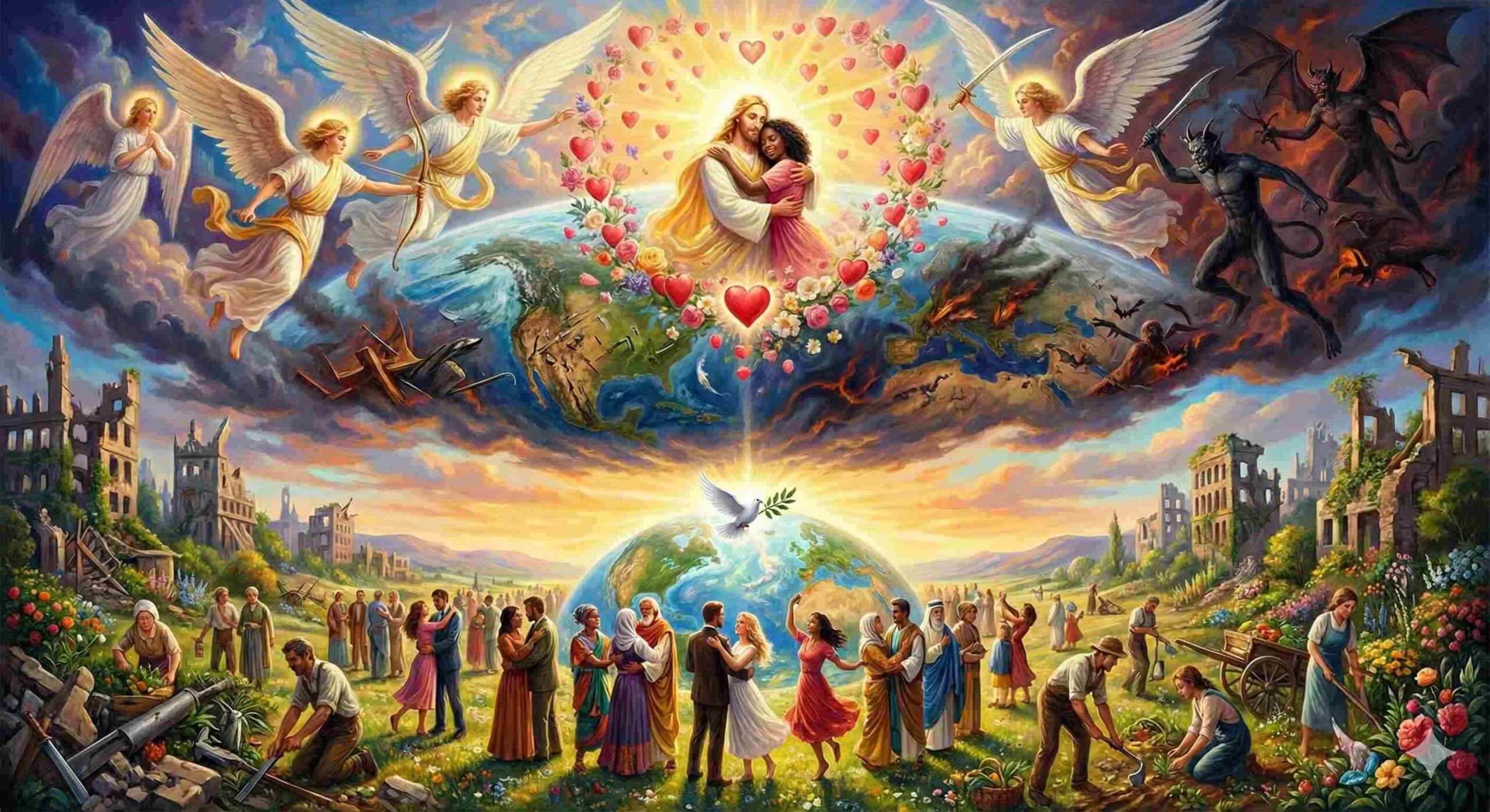 MENTALIDADE CONSCIENTE: Estamos no meio de uma guerra espiritual, mas ainda há esperança!